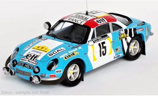 Modellautos Alpine A110 1/43 Trofeu Renault No.15 Rallye WM Safari Rallye 1974 Alpine A110 1/43 Trofeu Renault No.15 Rallye WM Safari Rallye 1974 modellautos