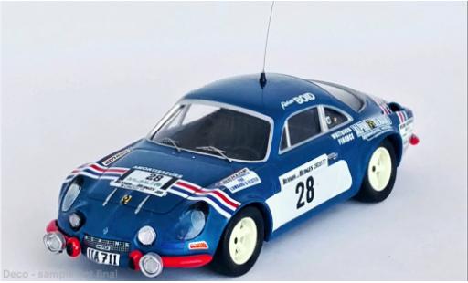 Modellautos Alpine A110 1/43 Trofeu Renault No.28 Circuit of Irland 1977 Alpine A110 1/43 Trofeu Renault No.28 Circuit of Irland 1977 modellautos