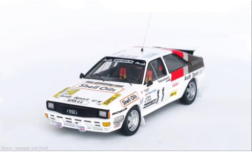 Modellautos Audi Quattro 1/43 Trofeu No.11 Rallye WM Rallye Suède 1985 Audi Quattro 1/43 Trofeu No.11 Rallye WM Rallye Suède 1985 modellautos