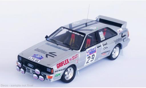Modellautos Audi Quattro 1/43 Trofeu No.29 Rallye WM RAC Rallye 1984 Audi Quattro 1/43 Trofeu No.29 Rallye WM RAC Rallye 1984 modellautos