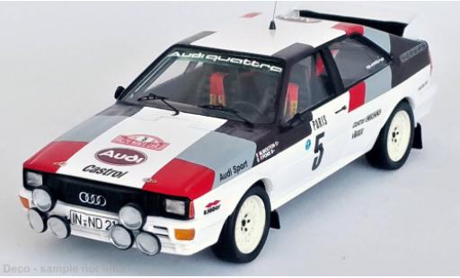 Modellautos Audi Quattro 1/43 Trofeu No.5 Rallye WM Rallye Monte Carlo 1982 Audi Quattro 1/43 Trofeu No.5 Rallye WM Rallye Monte Carlo 1982 modellautos