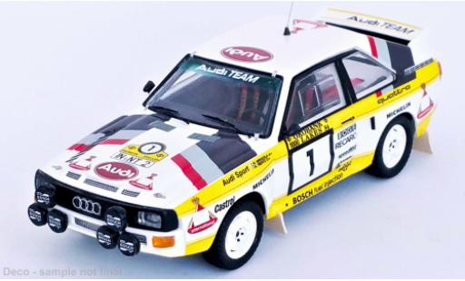 Modellautos Audi Sport Quattro 1/43 Trofeu Sport quattro No.1 Team Rallye WM 1000 Lakes Rallye 1984 Audi Sport Quattro 1/43 Trofeu Sport quattro No.1 Team Rallye WM 1000 Lakes Rallye 1984 modellautos