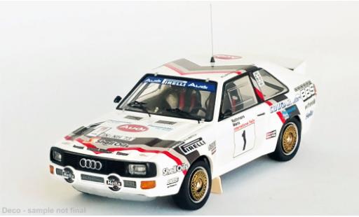 Modellautos Audi Sport Quattro 1/43 Trofeu Sport quattro No.1 Rallye Manx 1984 Audi Sport Quattro 1/43 Trofeu Sport quattro No.1 Rallye Manx 1984 modellautos