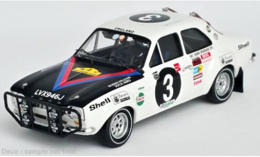 Ford Escort 1/43 Trofeu MK I No.3 Safari Rallye 1971 modellautos