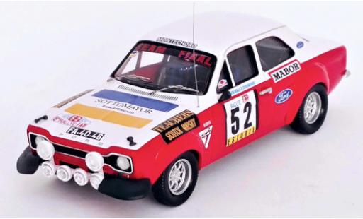 Ford Escort 1/43 Trofeu MK I No.52 Rallye WM Rallye Portugal 1974 modellautos