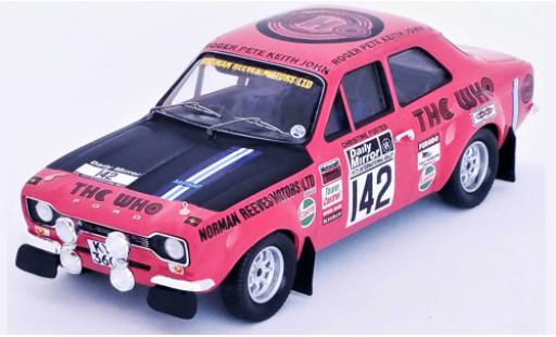Ford Escort 1/43 Trofeu MK I RHD No.142 Rallye WM RAC Rallye 1973 modellautos