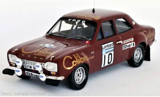 Ford Escort 1/43 Trofeu MK I RS 1600 No.10 Colibri Lighters Rallye WM RAC Rallye 1974 modellautos