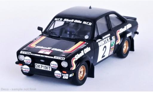 Ford Escort 1/43 Trofeu Mk II RS 1800 No.2 Mintex International Rallye 1982 modellautos