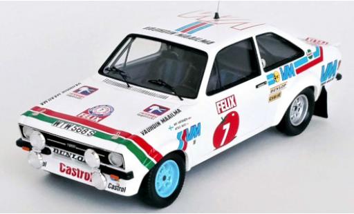 Ford Escort 1/43 Trofeu Mk II RS 1800 No.7 Rallye WM 1000 Lakes Rallye 1978 modellautos