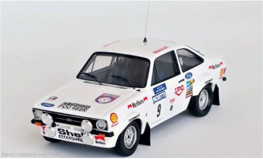 Ford Escort 1/43 Trofeu Mk II RS 1800 No.9 Rallye WM 1000 Lakes Rallye 1976 modellautos