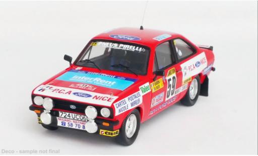 Modellautos Ford Escort 1/43 Trofeu MK II RS 2000 No.59 Rallye WM Rallye Monte Carlo 1982 Ford Escort 1/43 Trofeu MK II RS 2000 No.59 Rallye WM Rallye Monte Carlo 1982 modellautos
