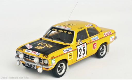 Modellautos Opel Ascona 1/43 Trofeu A No.25 Rallye WM Rallye Portugal 1973 Opel Ascona 1/43 Trofeu A No.25 Rallye WM Rallye Portugal 1973 modellautos