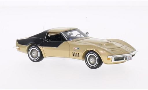 Modellautos Chevrolet Corvette 1/43 TrueScale Miniatures gold/schwarz 1969 Astrovette Apollo XII Chevrolet Corvette 1/43 TrueScale Miniatures gold/schwarz 1969 Astrovette Apollo XII modellautos