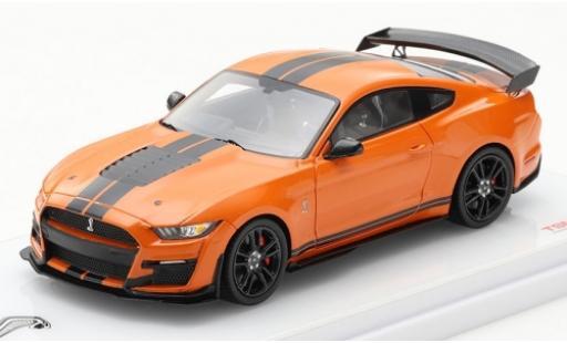 Ford Mustang 1/43 TrueScale Miniatures Shelby GT 500 orange/schwarz 2020 modellautos