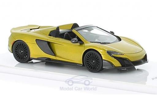 Modellautos McLaren 675 1/43 TrueScale Miniatures LT Spider gold McLaren 675 1/43 TrueScale Miniatures LT Spider gold modellautos