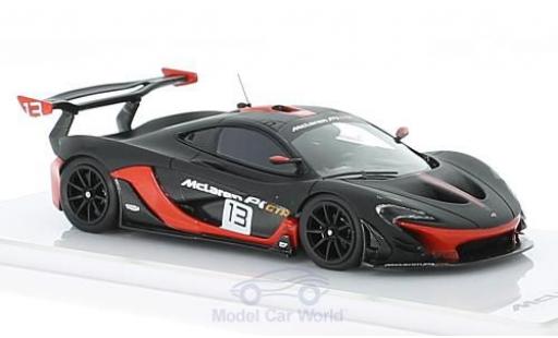 Modellautos McLaren P1 1/43 TrueScale Miniatures GTR matt-schwarz/rot McLaren P1 1/43 TrueScale Miniatures GTR matt-schwarz/rot modellautos