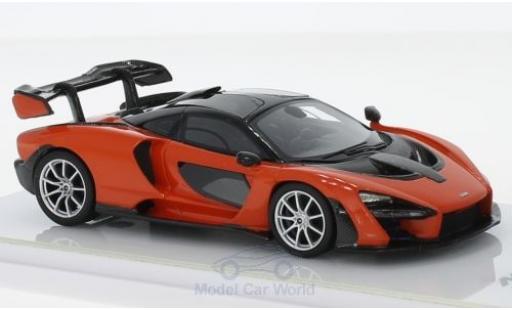 Modellautos McLaren Senna 1/43 TrueScale Miniatures orange/carbon 2018 McLaren Senna 1/43 TrueScale Miniatures orange/carbon 2018 modellautos