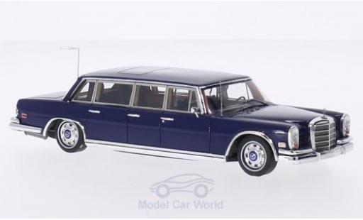 Modellautos Mercedes 600 1/43 TrueScale Miniatures (W100) Pullman blau 1969 Elvis Presley Mercedes 600 1/43 TrueScale Miniatures (W100) Pullman blau 1969 Elvis Presley modellautos