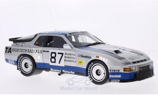 Porsche 924 1982 1/18 TrueScale Miniatures Carrera GTR No.87 Brumos T/A High Tech Radials 24h Le Mans 1982 J.Busby/D.Bundy/M.Mignot modellautos