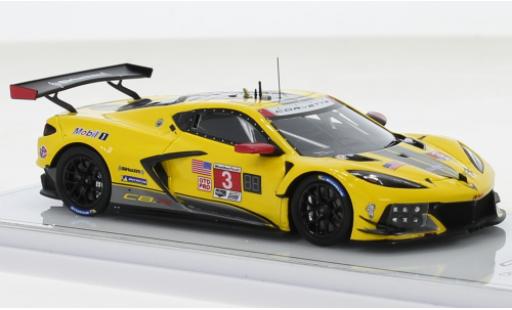 Chevrolet Corvette 1/43 TrueScale Miniatures C8.R No.3 Racing IMSA 12h Sebring 2022 modellautos
