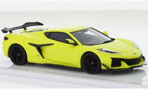 Modellautos Chevrolet Corvette 1/43 TrueScale Miniatures (C8) Z06 jaune clair 2023 Chevrolet Corvette 1/43 TrueScale Miniatures (C8) Z06 jaune clair 2023 modellautos