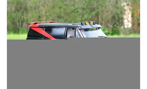 Chevrolet Van fourgon 1/18 Highway 61 agence tous risques - the a-team modellautos