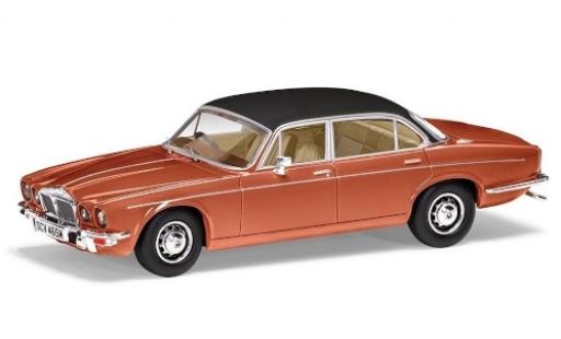 Daimler Double Six 1/43 Vanguards Series II Vanden Plas kupfer/matt-schwarz RHD modellautos