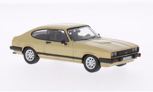 Ford Capri 1/43 Vanguards Mk3 3.0 Ghia gold Allemand Zulassung modellautos