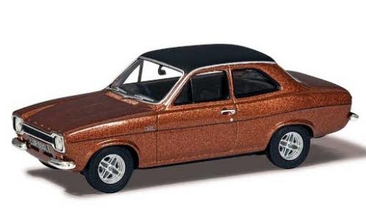 Ford Escort 1/43 Vanguards MkI Mexico mettalic braun/matt-schwarz RHD modellautos