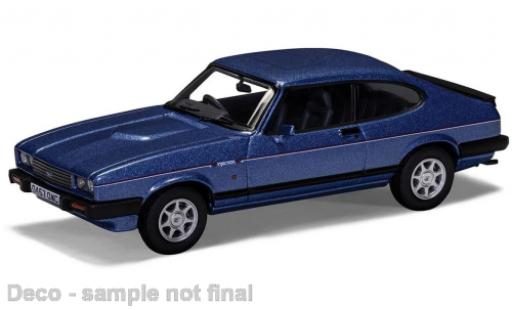 Ford Capri 1/43 Vanguards MK III Injection Special metallise bleu clair RHD 1984 modellautos