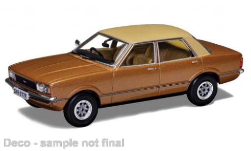 Ford Cortina 1/43 Vanguards MK IV 1.6 GL metallise brun/beige RHD modellautos