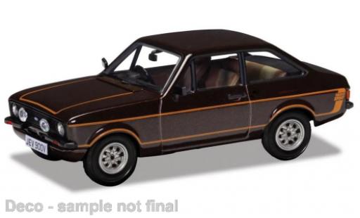 Ford Escort 1/43 Vanguards MK II 1600 Sport metallise brun RHD modellautos