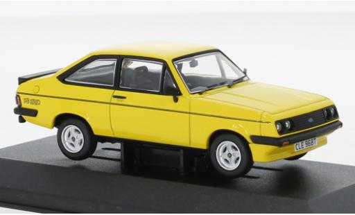 Ford Escort 1/43 Vanguards MkII RS2000 gelb RHD modellautos