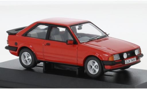 Ford Escort 1/43 Vanguards MkIII XR3i rot RHD modellautos