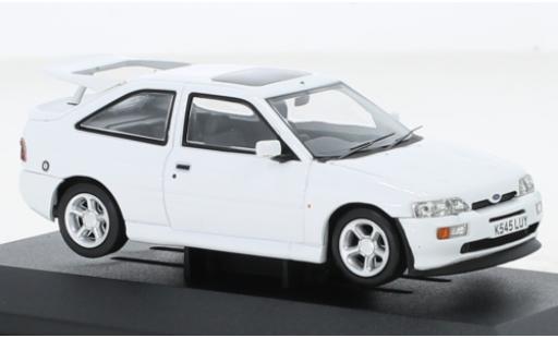 Ford Escort 1/43 Vanguards MkV RS Cosworth weiss RHD 1992 modellautos