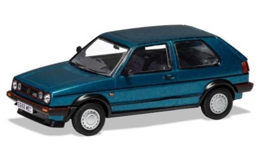 Volkswagen Golf 1/43 Vanguards MkII GTi 16V mettalic blau RHD modellautos