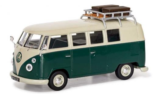 Volkswagen T1 1/43 Vanguards 1500 SP Devon Caravette (Type 2) grün/weiss RHD avec Rack de toit modellautos