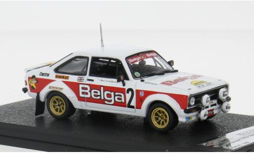 Modellautos Ford Escort 1/43 Vitesse MKII RS 1800 No.2 Belga Rallye du Condroz 1979 1:43 Ford Escort 1/43 Vitesse MKII RS 1800 No.2 Belga Rallye du Condroz 1979 1:43 modellautos