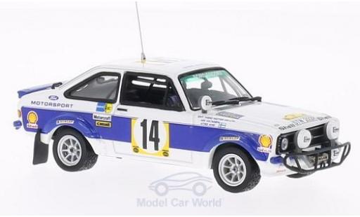 Modellautos Ford Escort MKI 1/43 Vitesse MKII RS1800 No.14 Safari Rally 1977 A.Vantanen/A.Aho Ford Escort MKI 1/43 Vitesse MKII RS1800 No.14 Safari Rally 1977 A.Vantanen/A.Aho modellautos