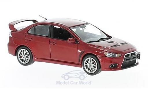 Modellautos Mitsubishi Lancer 1/43 Vitesse Evo X Final Edition mettalic rot Mitsubishi Lancer 1/43 Vitesse Evo X Final Edition mettalic rot modellautos