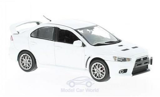 Modellautos Mitsubishi Lancer 1/43 Vitesse Evo X Final Edition mettalic weiss Mitsubishi Lancer 1/43 Vitesse Evo X Final Edition mettalic weiss modellautos