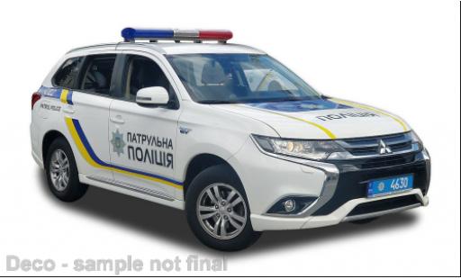 Modellautos Mitsubishi Outlander 1/43 Vitesse Ukraine Police 2017 1:43 Mitsubishi Outlander 1/43 Vitesse Ukraine Police 2017 1:43 modellautos
