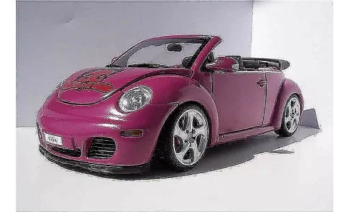 Volkswagen New Beetle Cabriolet 1/18 Autoart preparation porsche modellautos