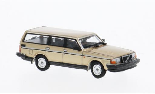 Volvo 240 1/87 Minichamps GL Break gold 1:87 modellautos