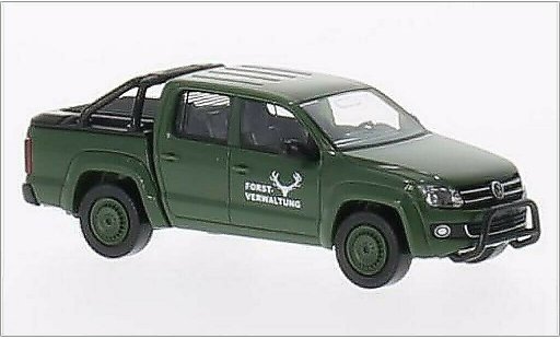 Volkswagen Amarok Base 1/87 Wiking Forstverwaltung gr&Atilde;&frac14;n modellautos