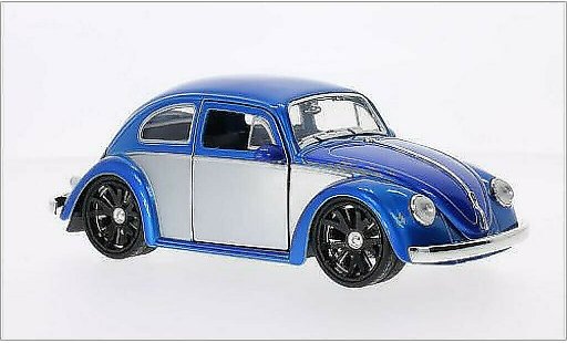 Volkswagen Beetle Base 1/24 Jada Toys (Kafer) Tuning blau/grau 1959 modellautos