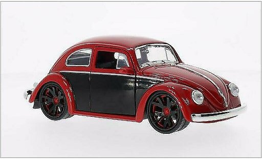 Volkswagen Beetle Base 1/24 Jada Toys (Kafer) Tuning rot/schwarz 1959 modellautos