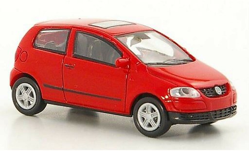 Volkswagen Fox Base 1/87 Norev rot modellautos
