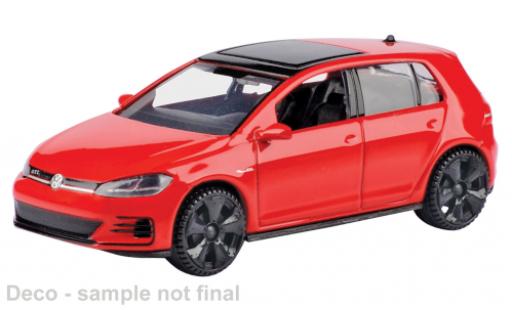 Volkswagen Golf 1/43 Motormax A7 GTi rot/schwarz 2017 1:43 modellautos