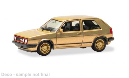 Volkswagen Golf 1/87 Herpa GTI gold 1:87 modellautos
